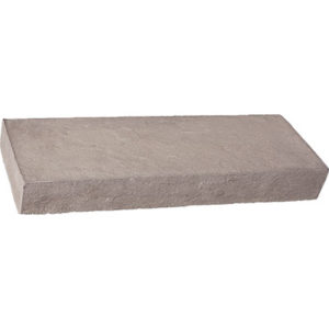 Light gray rectangle flat stone sill