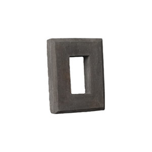 Tivoli rectangle stone outlet cover with rectangle hole