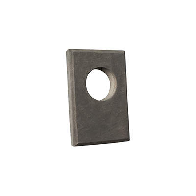 Tivoli rectangle stone outlet cover with round hole