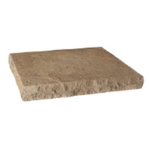 tan flat square stone